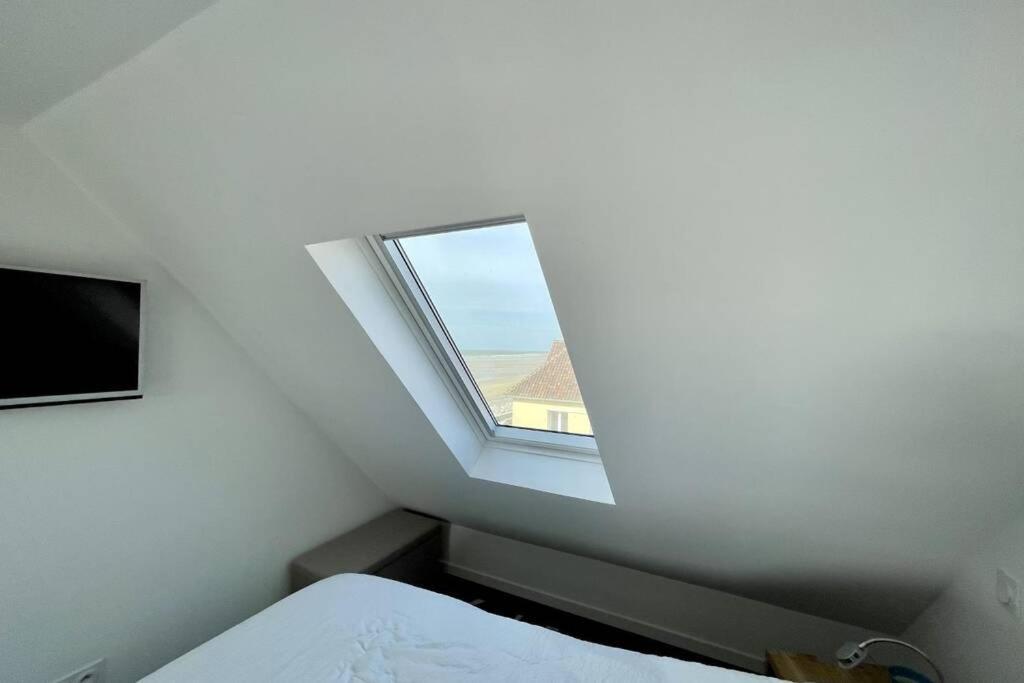 Duplex Avec Jacuzzi Vue Imprenable Sur La Baie De Wissant Apartment Bagian luar foto
