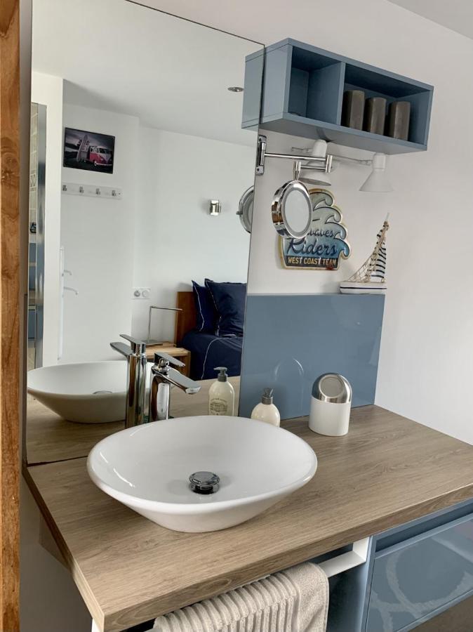 Duplex Avec Jacuzzi Vue Imprenable Sur La Baie De Wissant Apartment Bagian luar foto